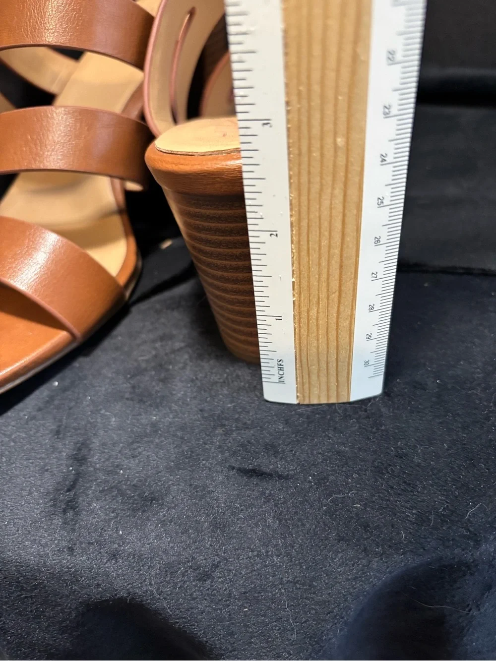 Naturalizer Strap Block Heel Slide Sandals - Picture 8 of 9